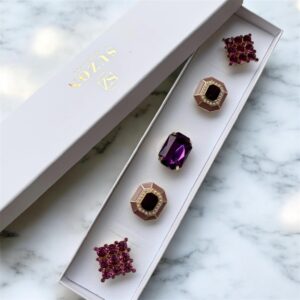 Boutonnière Cardinale Pourpre