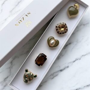 Boutonnière Gaïa Nuance Kaki