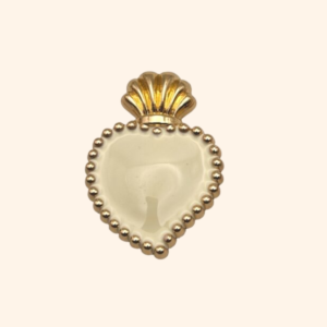 Bijou de bouton Exvoto Vanille - 1 Cache-boutons