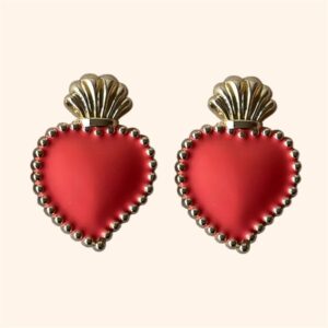 Bijoux de bouton Exvoto Corail Pep's