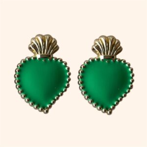 bijou_de_bputon_vert_croco_peps Bijoux de bouton Exvoto Vert Croco Pep's