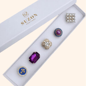 Boutonnière Romance Blue Purple