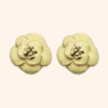 Bijou de bouton Nicole pastel jaune Bijou de bouton Nicole pastel jaune