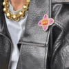 Clip Queen PENELOPE Orange & Purple