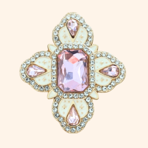 Clip Queen PENELOPE Vanille & Agate