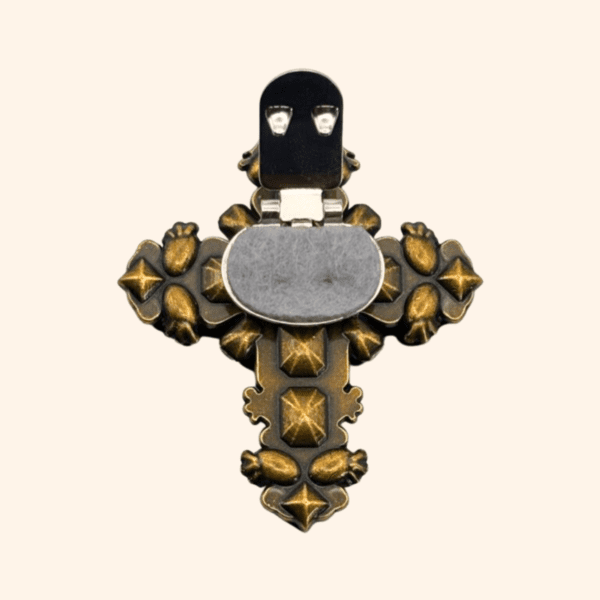 Clip Croix Versailles glacé
