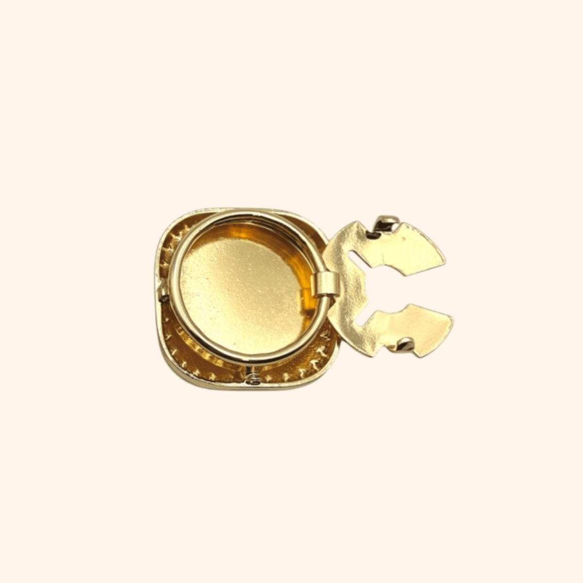 Bijou de bouton Fortuna Jaune chartreuse – Image 2