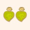 bijou de bouton Exvoto Vert Wasabi Bijou de bouton Exvoto Vert Wasabi