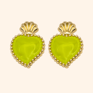 Bijou de bouton Exvoto Vert Wasabi