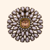 clip_pavo_majestuoso_rosa_suave Clip PAON Majestueux Rose tendre