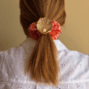 Clip Vénus doré strass
