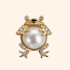 18 MINI BROCHE - RAINETTE PERLE DE LUNE