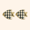 Bijou de bouton Dorade - Reflets Marins