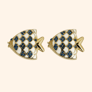 Bijou de bouton Dorade - Reflets Marins