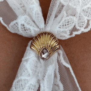 anneau_de_foulard_couiqlle_dos Anneau de foulard coquillage goutte rose tendre