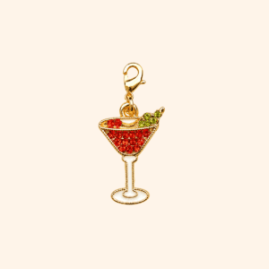 Cocktail Pampille a Capri – Fascino di gioiello di bottone Pampille Cocktail à Capri – Charm de bijou de bouton