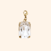 Pampille_White Crystal Cabochon_Interchangeable Charm Pampille « Cabochon Cristal Blanc » – charm Interchangeable