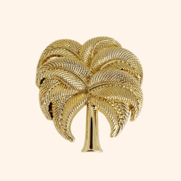 palmier-art-deco Clip Palmier doré Art déco