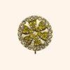 Bijou de bouton tranche de citron - base -