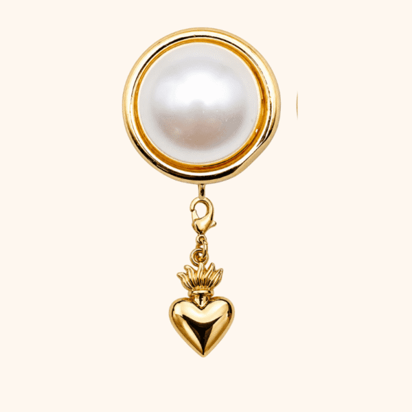 perla_exvoto Bijou de bouton Perle base & sa Pampille Ex-voto – Interchangeable