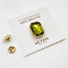 19 MINI BROCHE - SUZETTE VERT OLIVE