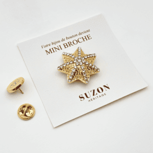 20 MINI BROCHE - OURSIN DORE