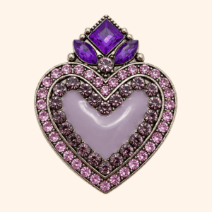 Clip Coeur sacré MANDRAGORE