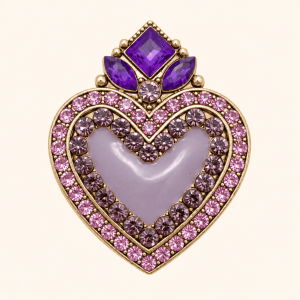 Clip Coeur sacré MANDRAGORE Clip Coeur sacré MANDRAGORE