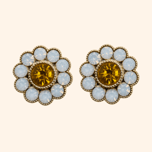 fleur_de_fraisier_vintage Bijou de bouton Fleur de fraisier Vintage