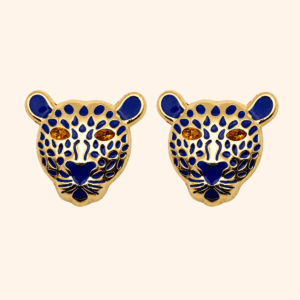 Bijou de bouton GRAOU Bleu Klein