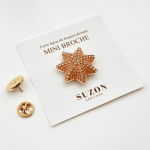 mini_broche oursin MINI BROCHE - OURSIN CORAIL