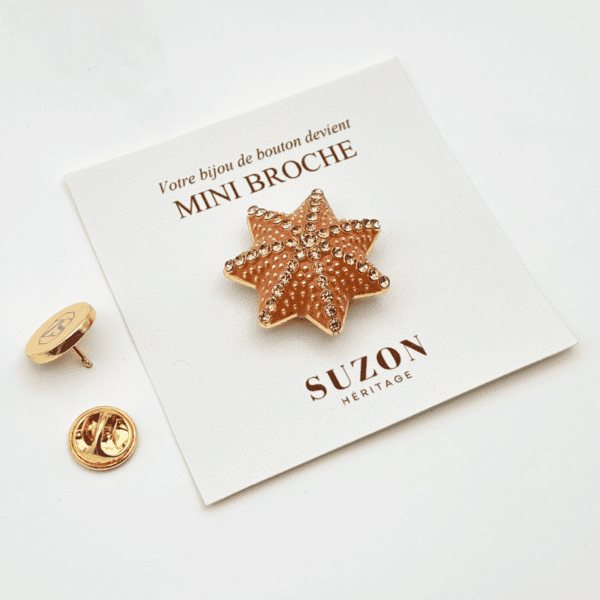 mini_broche oursin MINI BROCHE - OURSIN CORAIL
