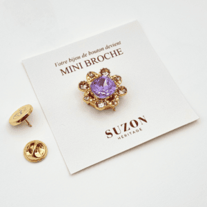 mini_broche_fleur MINI BROCHE - VIOLETTE