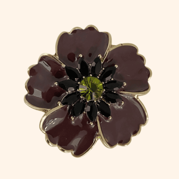 Votre texte de paragraphe (3) Clip POPPY Coquelicot Cerise Noire