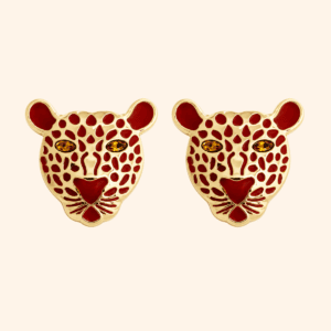 Bijou de bouton GRAOU Carmin