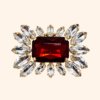 CLip Rouge Majesté Clip MARQUISE – Rouge OPERA