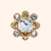 bas_cristal Bijou de bouton CRYSTAL PALACE - BASE