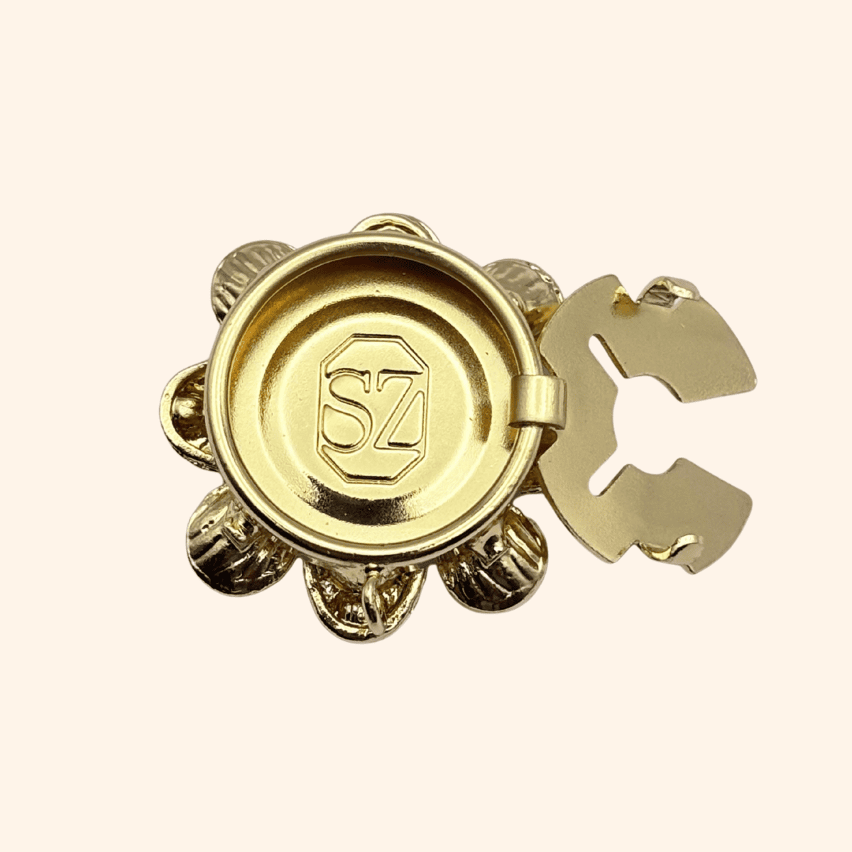 Bijou de bouton NUIT POURPRE - BASE - Imagen 2