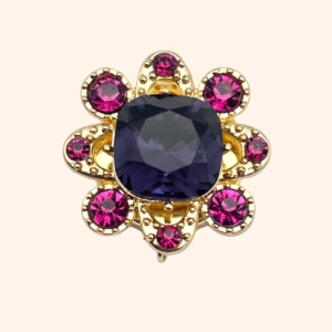 Bijou de bouton NUIT POURPRE - BASE