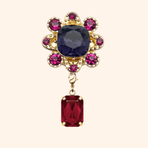 bijou_de_bouton_nuit_pourpre_pampille_rouge_grenat Bijou de bouton NUIT POURPRE et sa Pampille Cabochon Rouge Grenat