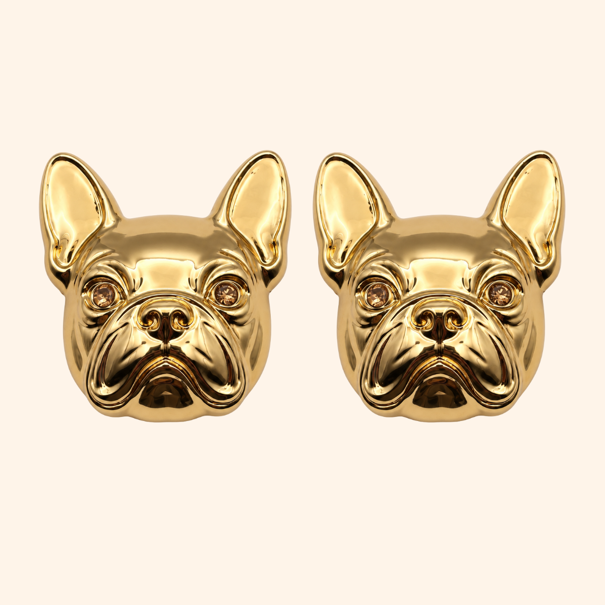 Bijou de bouton SERGE le Bulldog