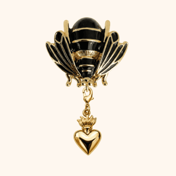 maya_black_pampille_exvoto Bijou de bouton MAYA QUEEN et sa pampille interchangeable EXVOTO