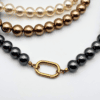 Collier AUDACIEUX à clipper - Ematite
