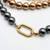 Collier AUDACIEUX à clipper - Ematite