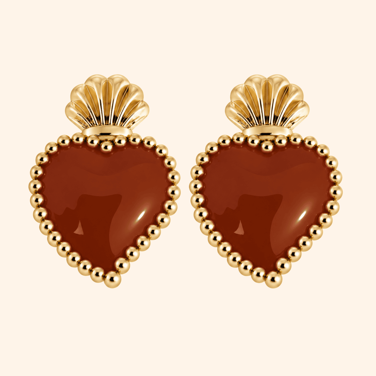 Bijou de bouton Exvoto OCRE