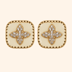Bijou de bouton Fortuna IVOIRE