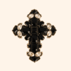 Clip Croix Versailles BLACK