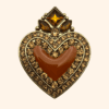Clip Coeur sacré AMBRE