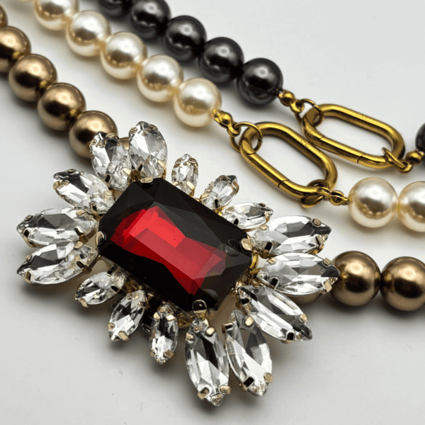 Collier AUDACIEUX à clipper - Bronze