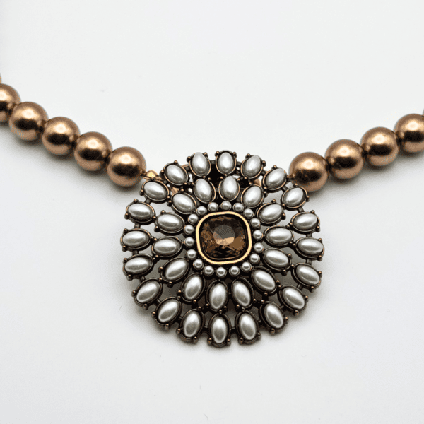 Collier AUDACIEUX à clipper - Bronze